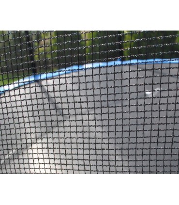 Wewnętrzna mocna siatka do trampoliny 404cm wytrzymała na zamek 8 słupków