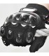 Usztywniane wzmacniane rękawice motocyklowe XL na motor skuter quad mocne