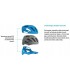 Uvex Active CC kask rowerowy miejski 52-57 IAS 3D