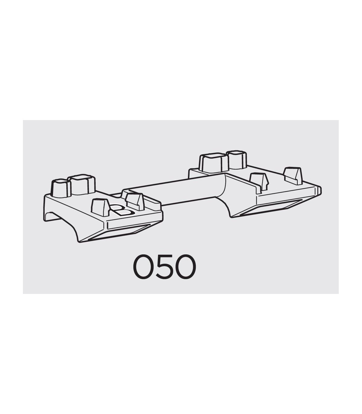 Guma nr 50 od kit 186096 bagażnika Thule do Octavia Enyaq systemu EVO EDGE