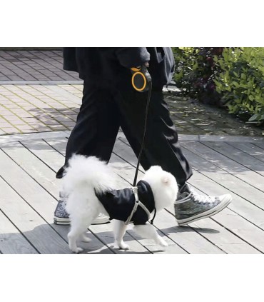 Smycz automatyczna dla psa kota mocna taśma do 50kg z blokadą długa aż 8m