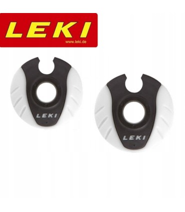Talerzyki narciarskie LEKI COBRA black-whit 2szt