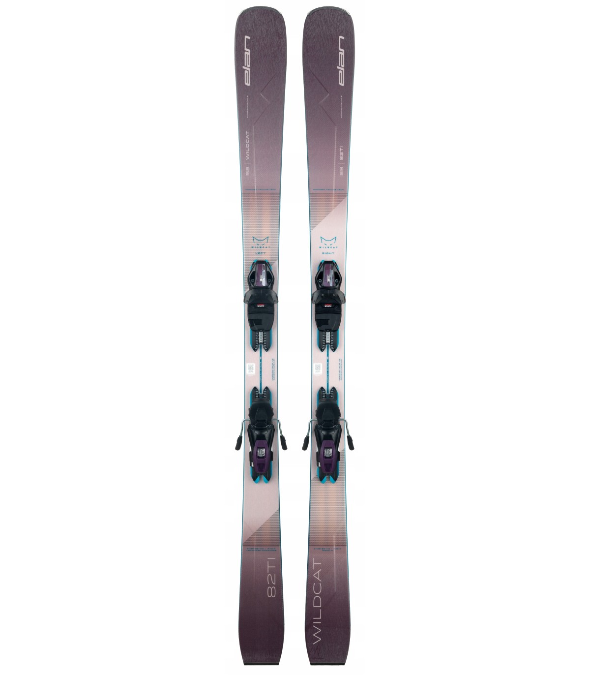 Narty zjazdowe ELAN WILDCAT 82Ti 152cm ELX 9 GW PS Amphibio Truline 2024/25