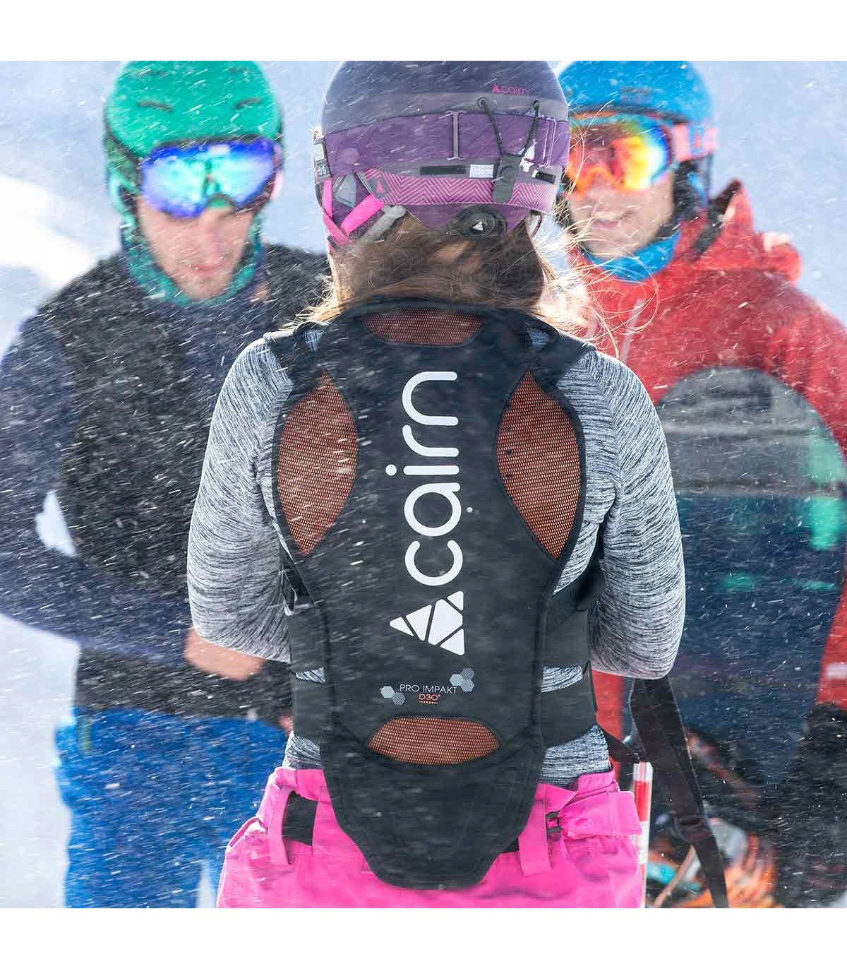 Ochraniacz kręgosłupa na narty snowboard rower ŻÓŁW Cairn PRORIDE D3O S