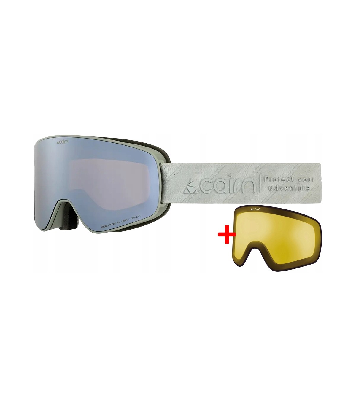 Gogle narciarskie snowboardowe Cairn MAGNITUDE CLX3 S3 z wymienną szybą S1