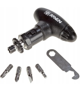 Zestaw podręczny Wkrętak Śrubokręt Snowboardowy RAVEN T-Pod Multitool