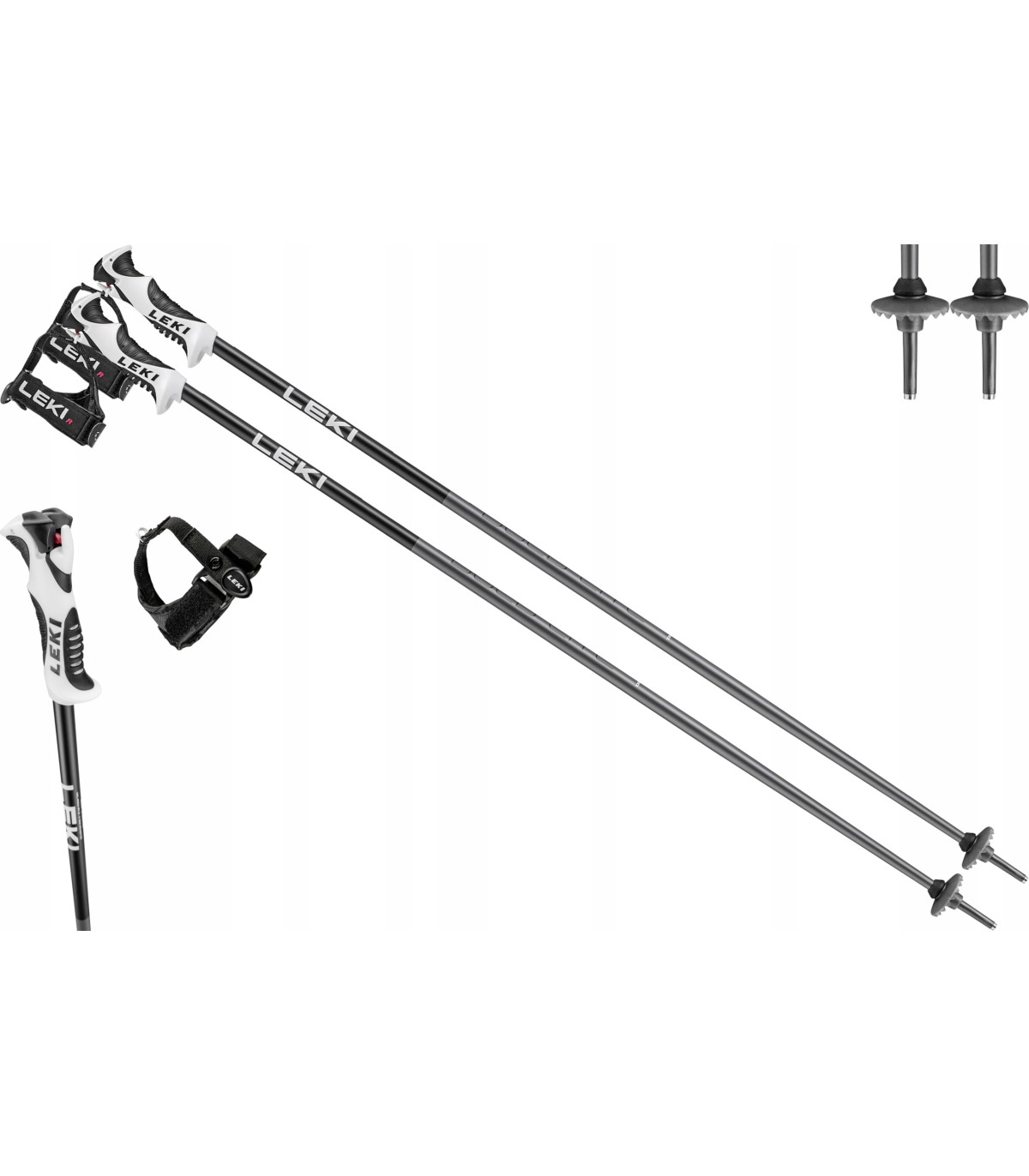 Kije kijki zjazdowe narciarskie LEKI BOLD LITE Junior TRIGGER S 110cm
