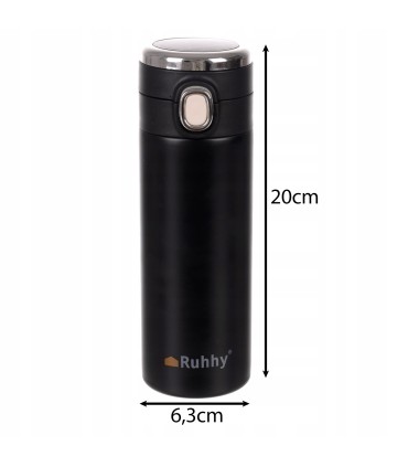Kubek termiczny 420ml z termometrem Termos wyświetlacz LED na kawę herbatę
