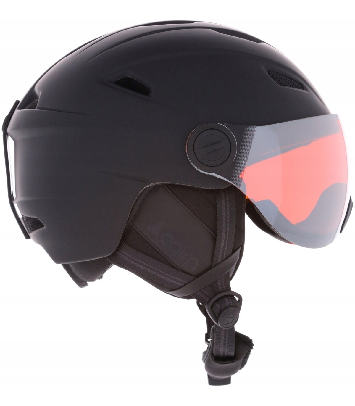 Kask na narty narciarski Cairn IMPULSE Visor z szybą przyłbicą S3 61-62