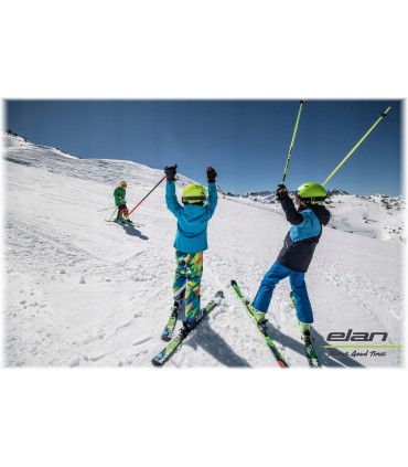 Narty Juniorskie ELAN MAXX U-FLEX EL7.5 130cm 2023/24 NAJLEPSZE NA PREZENT!