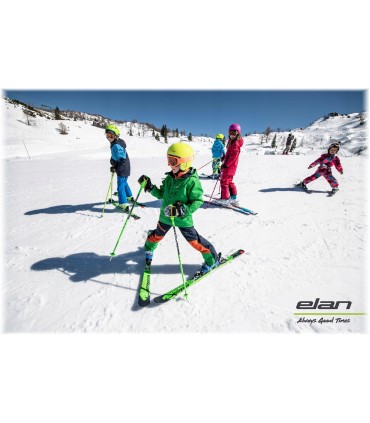 Narty dziecięce ELAN JETT ACE JRS EL7.5 U-Flex 130