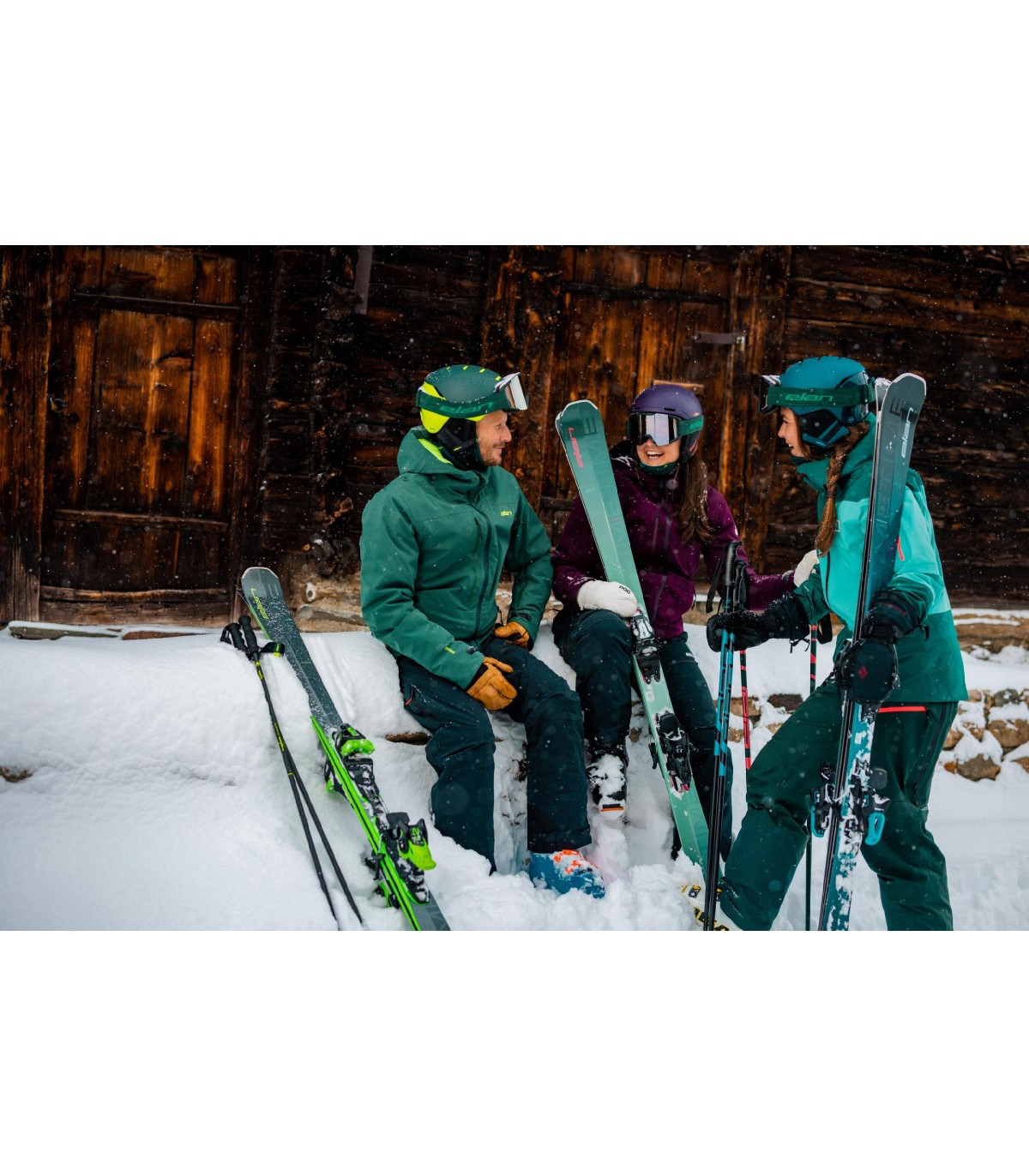 Gogle narciarskie snowboardowe cylindryczne ELAN