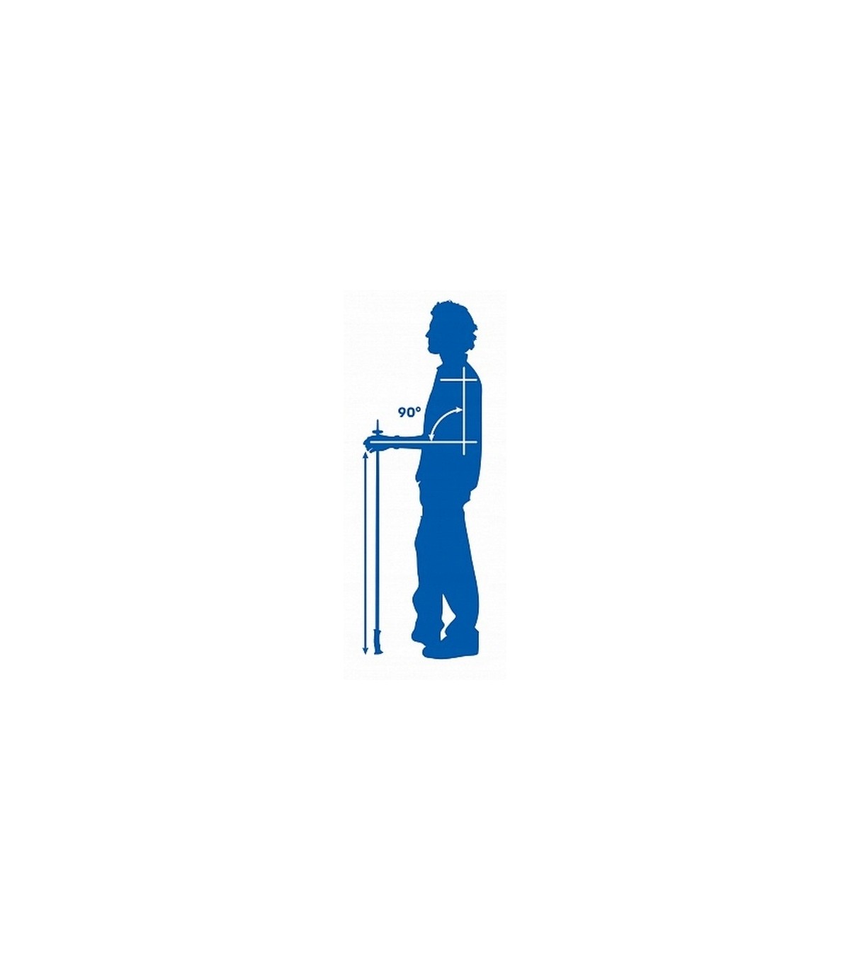 Kijki kije narciarskie zjazdowe LEKI PRIMACY PRO 65346202 110cm
