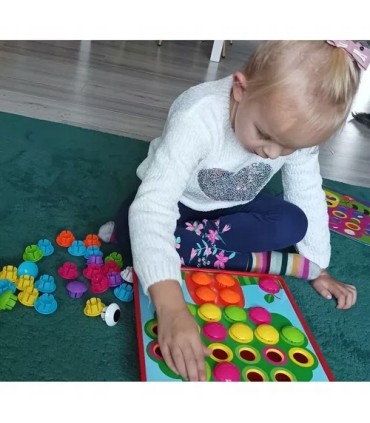 Układanka edukacyjna Biedronka Kruzzel mozaika 23453