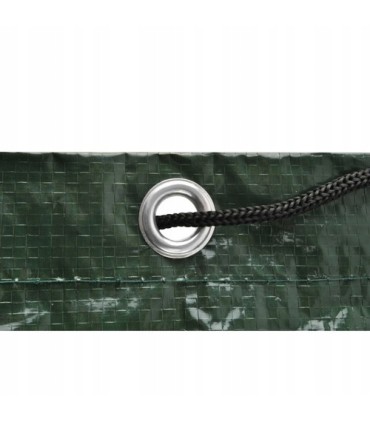 Pokrowiec ogrodowy na zestaw mebli 240 x 180 x 100 cm zielony 23491