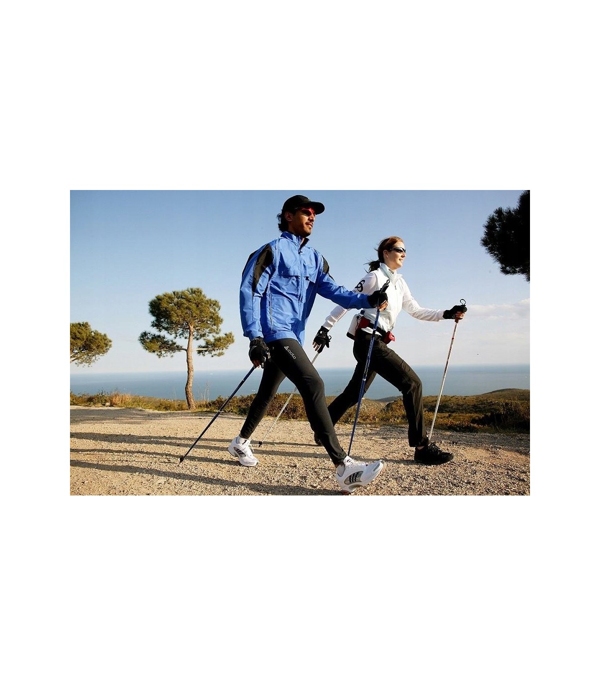 Buciki nakładki do kijów LEKI Nordic Walking PowerGrip Pad w opakowaniu