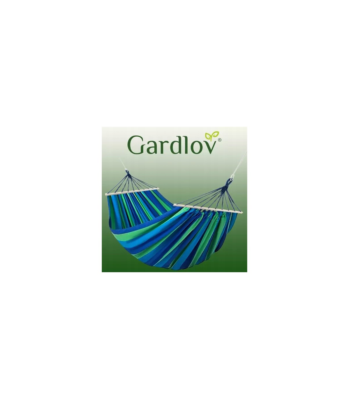 Hamak ogrodowy dwuosobowy 260x160cm Gardlov 21078