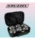 Kule Bule Boule Gra + Pokrowiec Petanque 6 Kul do Gry 6szt Duże Zestaw Etui