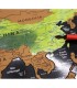 Mapa Świata Zdrapka na Prezent Dekoracja Plakat Duża Świat Tuba + Akcesoria