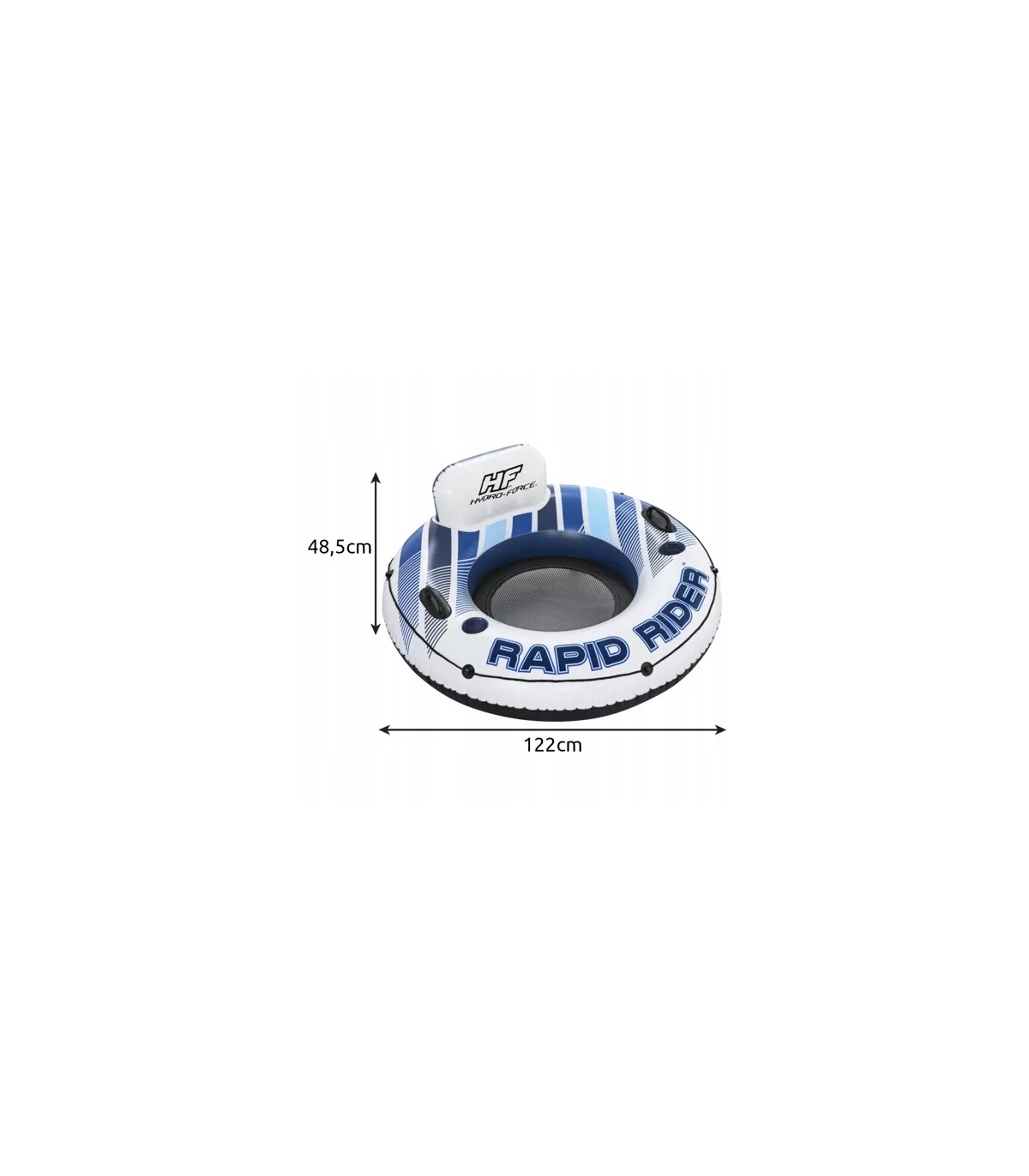 Fotel dmuchany z oparciem- BESTWAY 43116