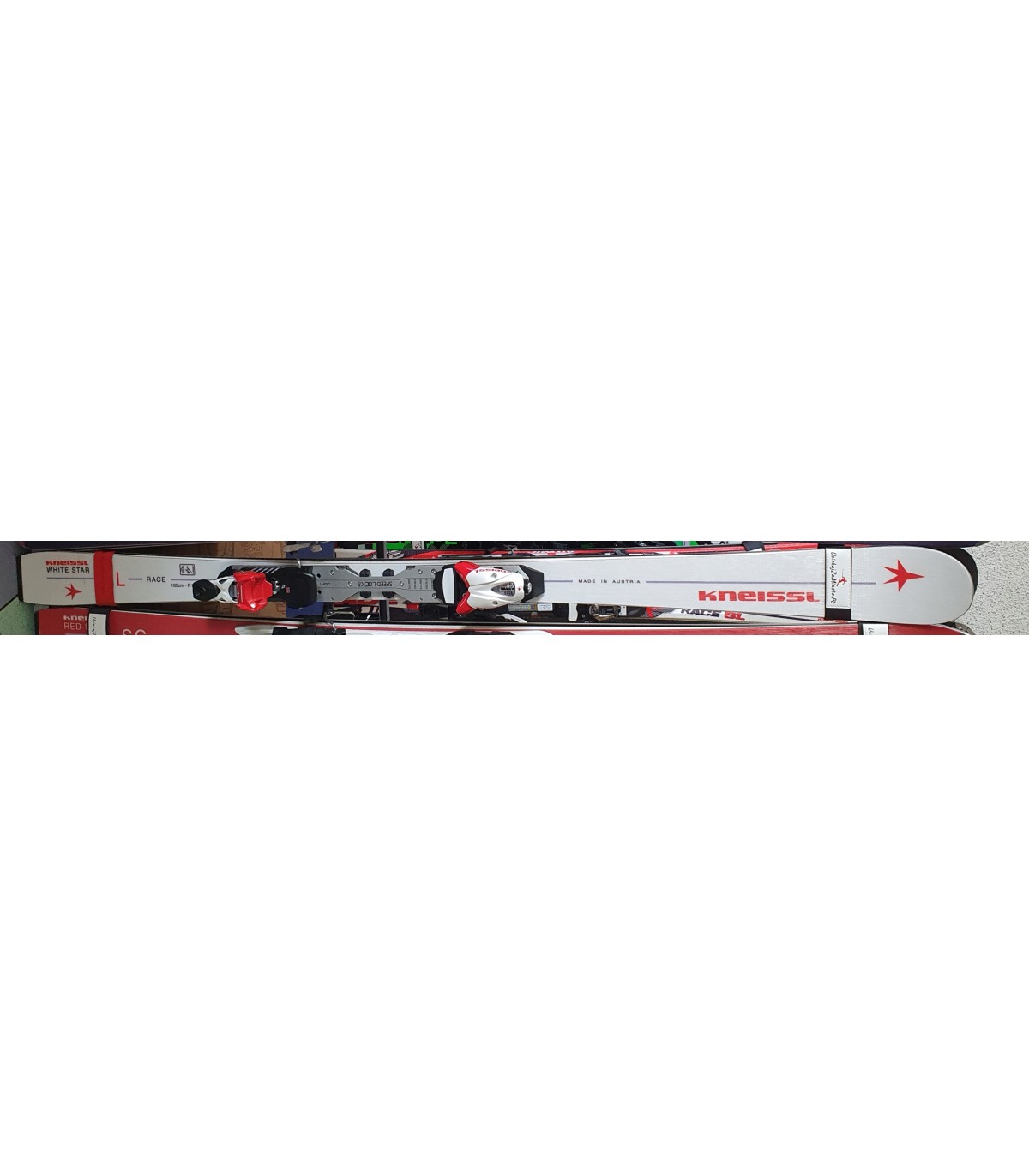 Narty zjazdowe slalomowe FIS KNEISSL WHITE STAR SL 165cm Vist V614