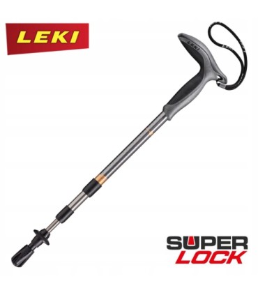 Laska hikingowa kij Leki Super Micro ALU 46-90cm
