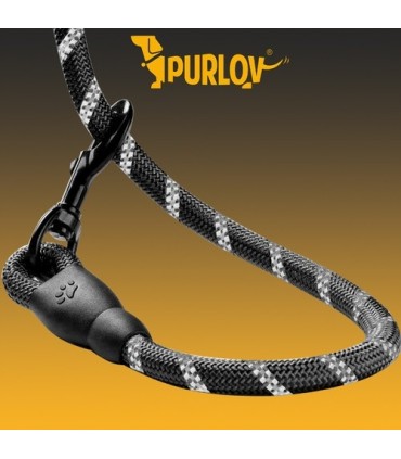 Smycz treningowa odblaskowa 5m Purlov 21655