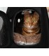 Transporter torba dla psa kota Purlov 43x27x32 cm czarny