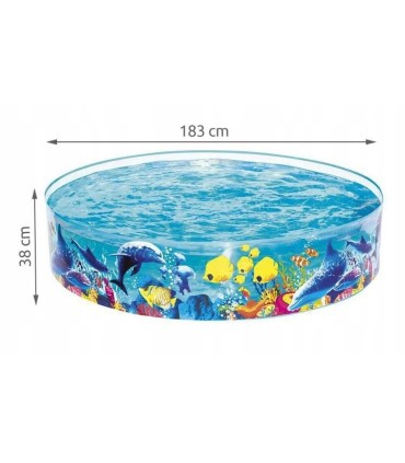 Basen rozporowy dla dzieci 183x38cm BESTWAY 55030