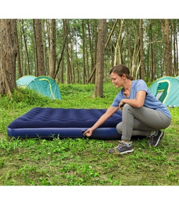 MATERAC DMUCHANY DWUOSOBOWY DO SPANIA ŁÓŻKO 203x183x22 BESTWAY 67004