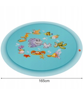 Mata wodna fontanna zraszacz zwierzęta morskie 165cm Kruzzel 25478