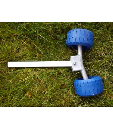 Rolka boczna niebieska 30x30 PODWÓJNA podłodziowa