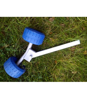 Rolka boczna niebieska 30x30 PODWÓJNA podłodziowa