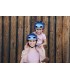Kask rowerowy Uvex City 4 MiniME 55-58 +lampka LED