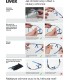 Gogle sportowe bezbarwne Uvex Carbonvision 375