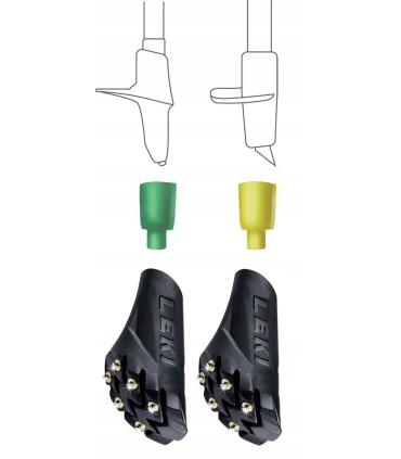 Buciki LEKI Nordic Walking SILENT SPIKE Multi Pad