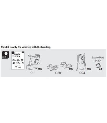 Thule 186021 Altea XL Freetrack Leon ST X-Perience