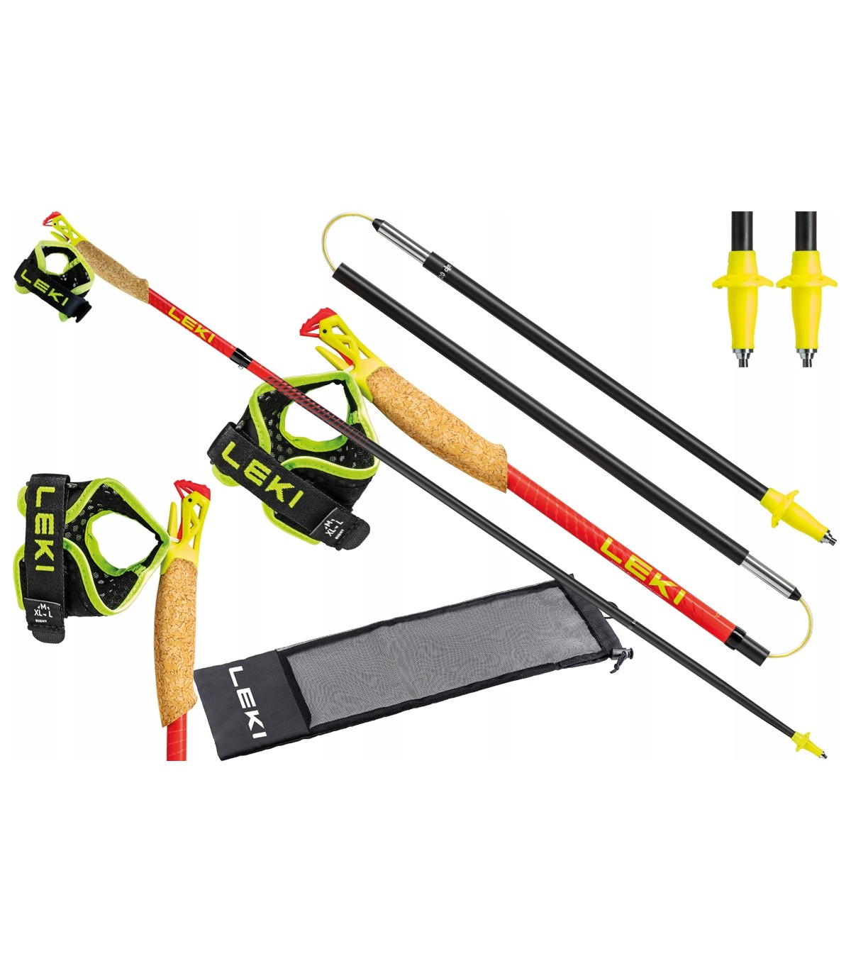 Kije biegowe Leki ULTRATRAIL FX.ONE SUPERLITE 120