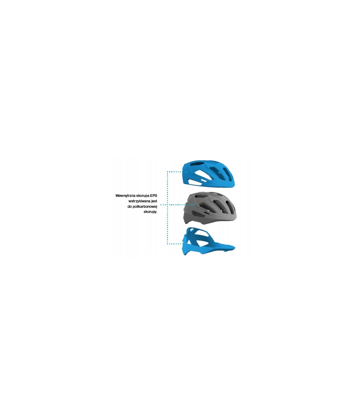 Kask rowerowy miejski MTB Uvex True 55-58 IAS 3.0