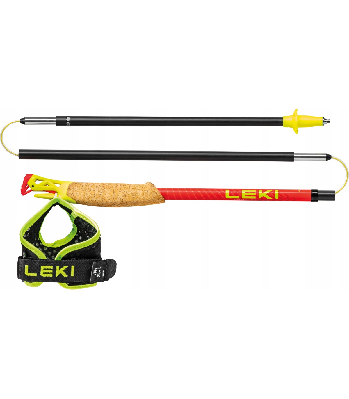 Kije biegowe Leki ULTRATRAIL FX.ONE SUPERLITE 130