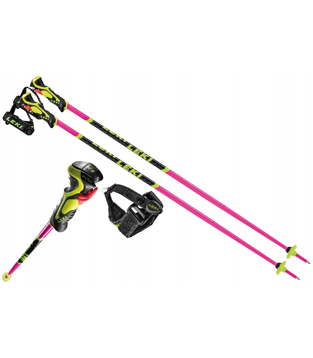Kije zjazdowe slalom LEKI WORLDCUP LITE SL 3D 110