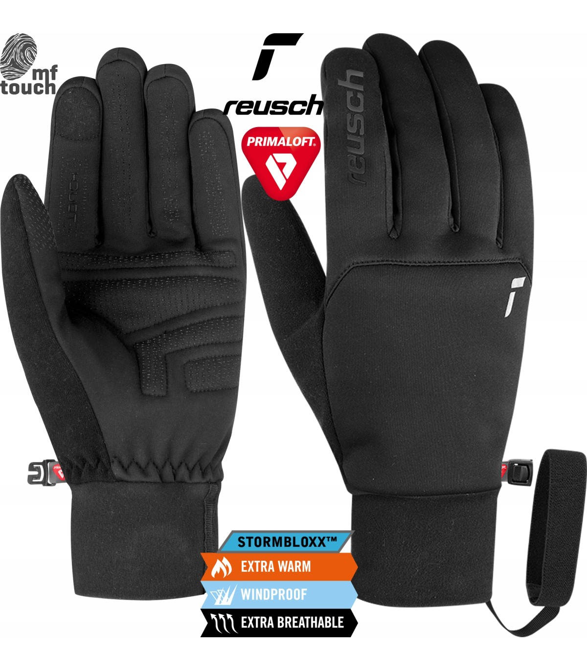 Rękawiczki Backcountry Primaloft TouchTec dotyk 8