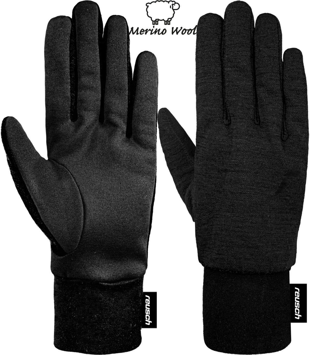 Wełniane rękawiczki Reusch Merino Pro Touch-Tec 10