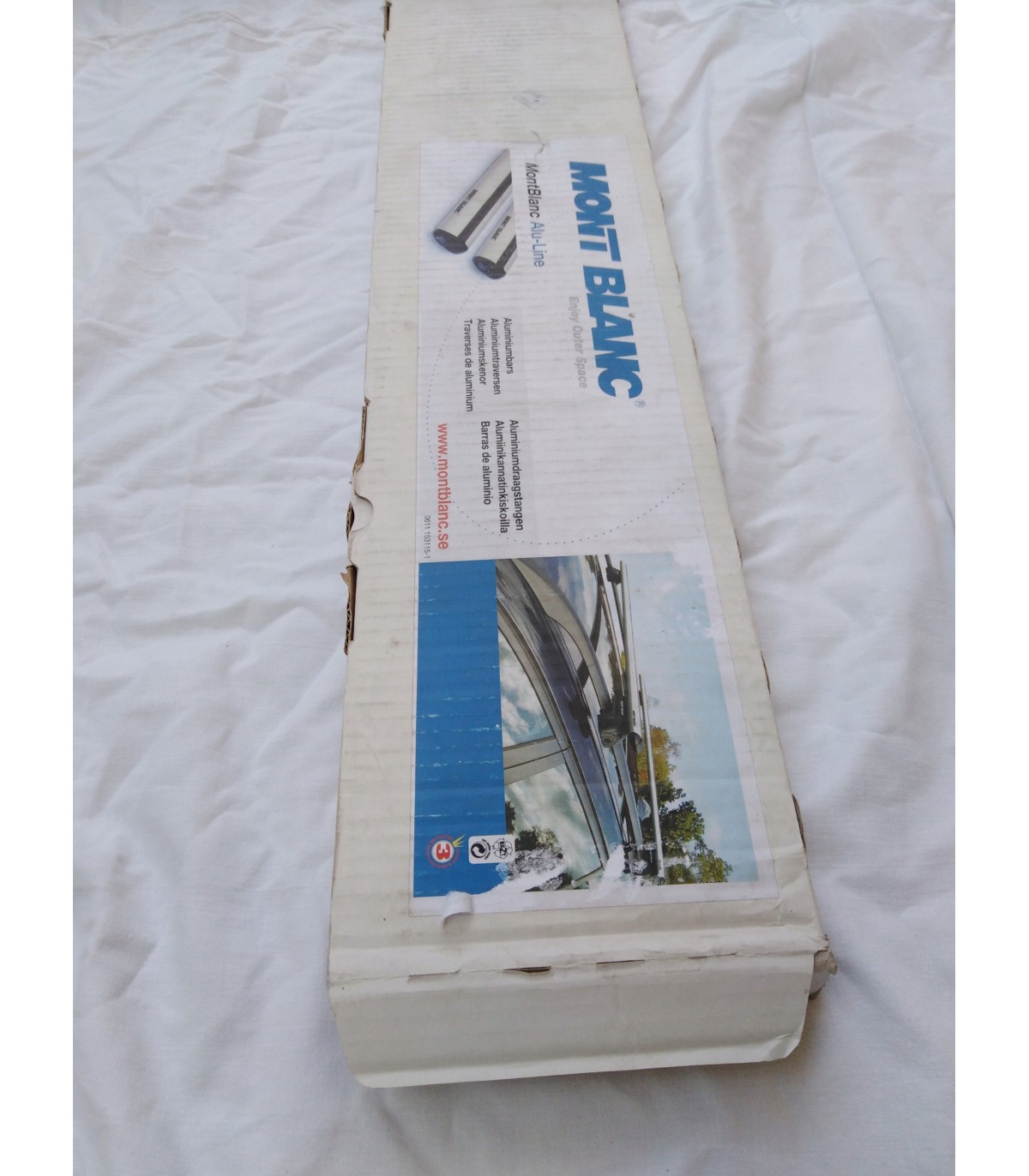 Belki relingi bagażnika Mont Blanc 118cm