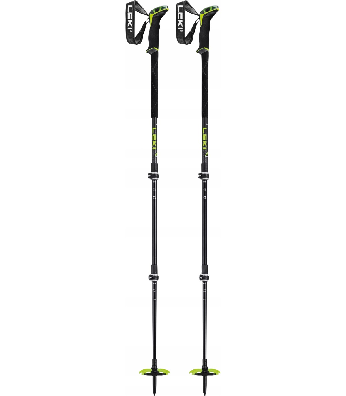 Kije kijki Skitourowe trekkingowe LEKI Guide 3 150