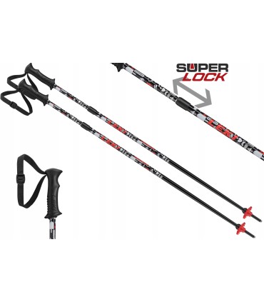 Kijki kije narciarskie LEKI RIDER VARIO 85 - 105