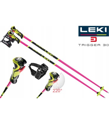 Kije zjazdowe LEKI WORLDCUP LITE SL 3D 120cm 22/23