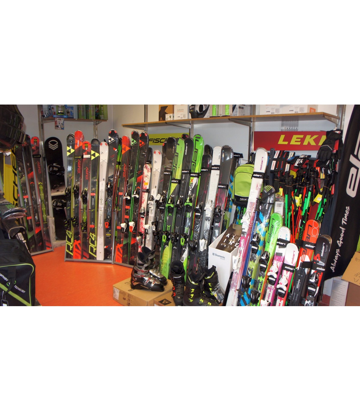 Narty dziecięce ELAN JETT QS EL4.5 U-Flex 100cm