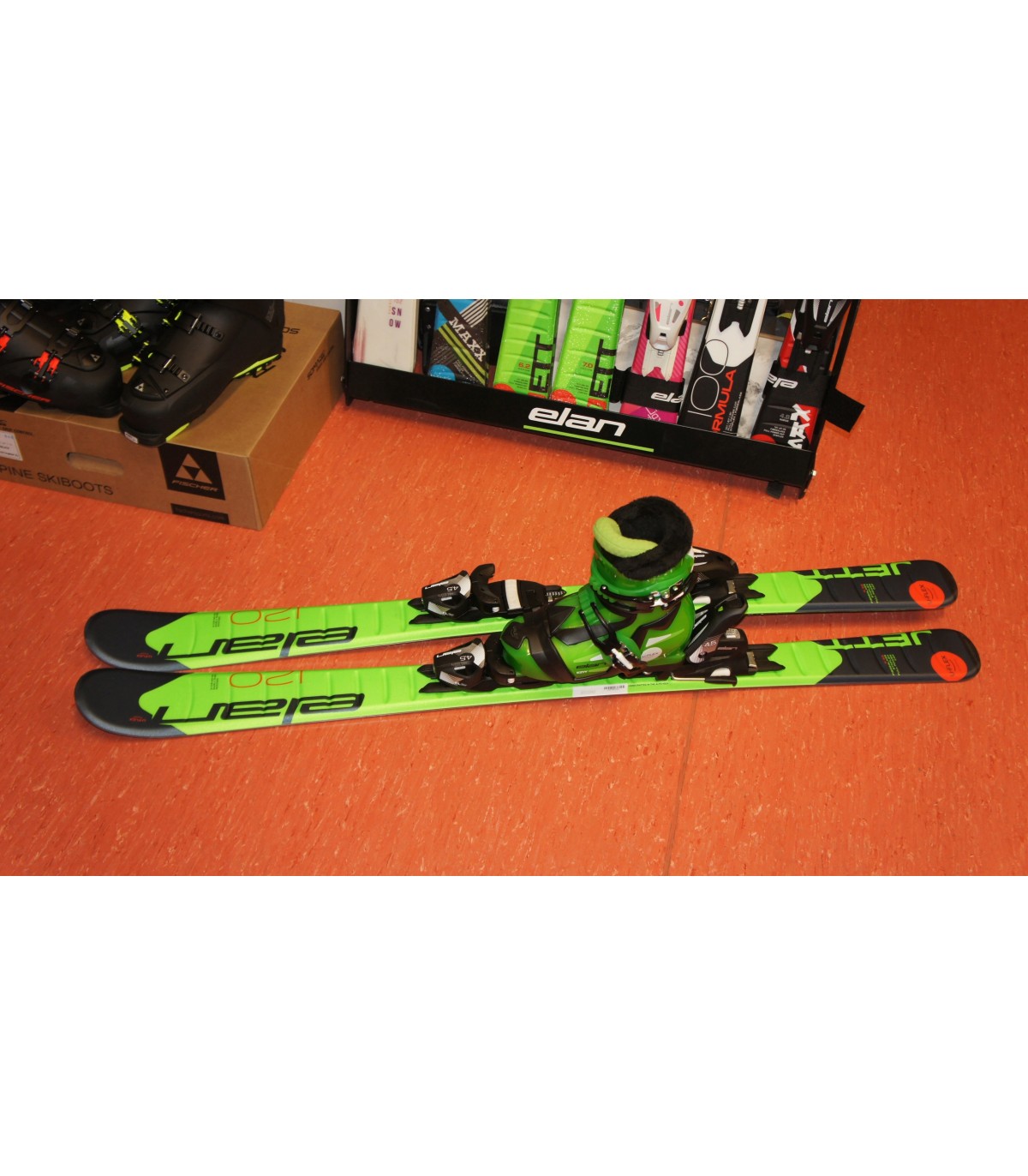 Narty dziecięce ELAN Shift JETT EL4.5 U-Flex 100cm