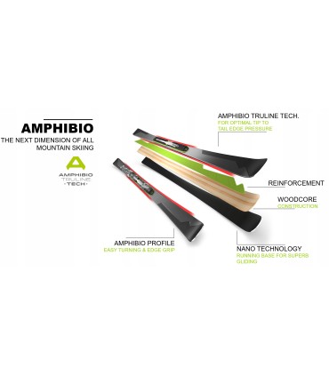 Narty zjazdowe ELAN AMPHIBIO GTI Power Shift 152cm